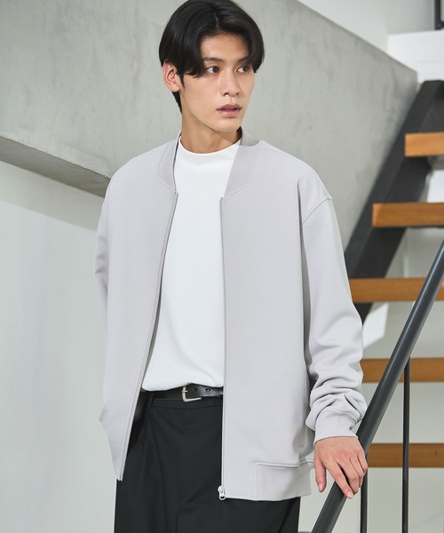 ESSENTIALS WARDROBE ma1 ma-1 コットンポンチMA-1ブルゾン メンズ
