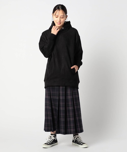 Grand PARK スカート チェック柄 タックロングスカート
