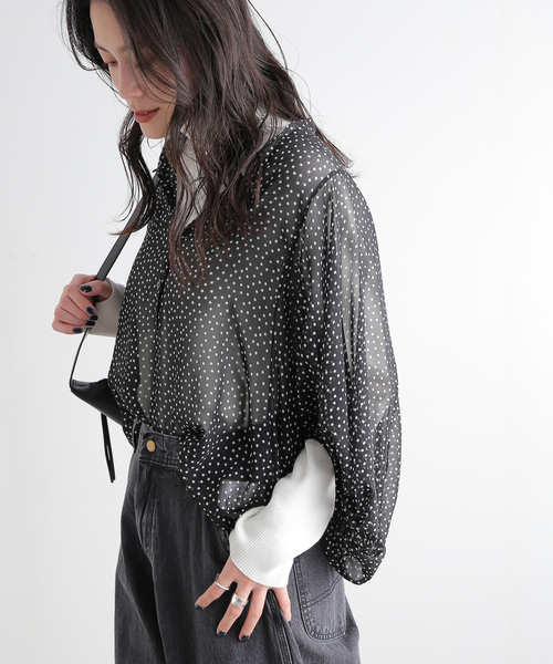 THE NEWHOUSE シャツ ブラウス 「THE NEWHOUSE/ザ ニューハウス  