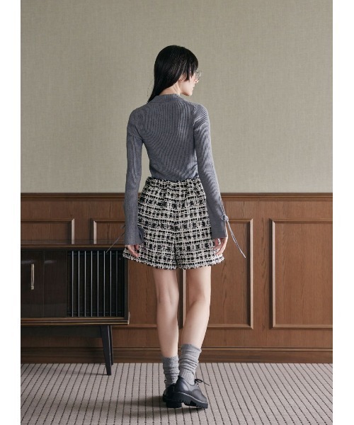 COEL（コエル） パンツ ツイードラップキュロット レディース