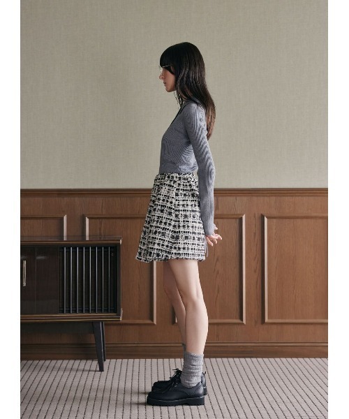 COEL（コエル） パンツ ツイードラップキュロット レディース