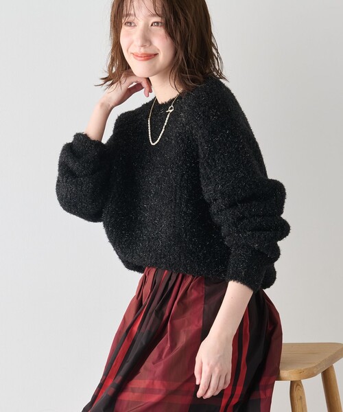 ANY（エニィ） ニット セーター カーリーファンシーニット レディース