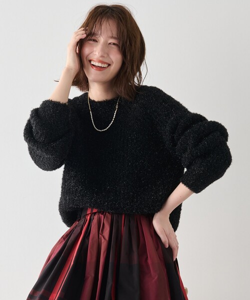 ANY（エニィ） ニット セーター カーリーファンシーニット レディース