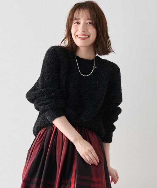 ANY（エニィ） ニット セーター カーリーファンシーニット レディース