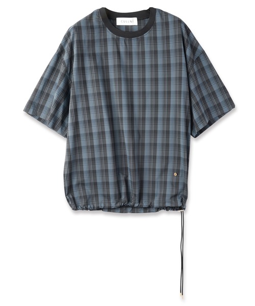 トップス cullni check pull over CULLNI Check Drawstring Pullover メンズ レディース