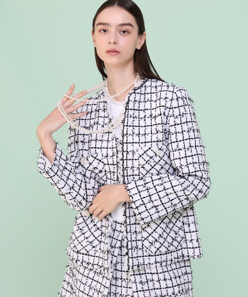 ANAYI ツイードセットアップ