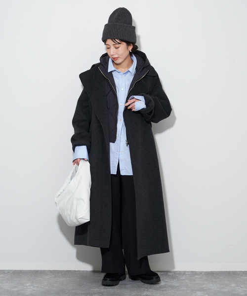 Plage プラージュオーバサイズ コート 36 plage（プラージュ） コート 36 ブラウン レディース : ZOZOTOWN Yahoo