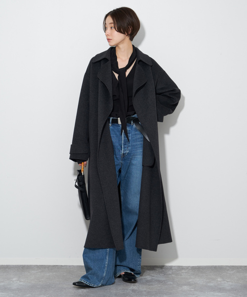 Plage プラージュオーバサイズ コート 36 plage（プラージュ） コート 36 ブラウン レディース : ZOZOTOWN Yahoo