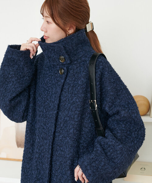 Discoat（ディスコート） コート FREE グレー レディース : ZOZOTOWN