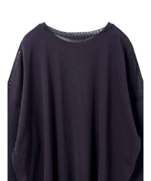 tシャツ mizuiro ind メッシュロングスリーブワイドT レディース mizuiroind tシャツ mizuiro ind メッシュロングスリーブワイドT