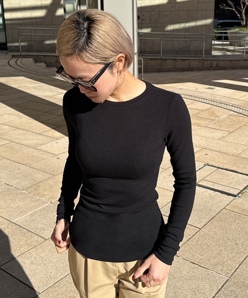 tシャツ 日本製とろけるカットソー レディース