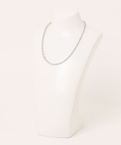 4℃ HOMME シルバー チェーンネックレス※箱付き 4℃ HOMME+ ネックレス シルバー チェーン メンズ レディース