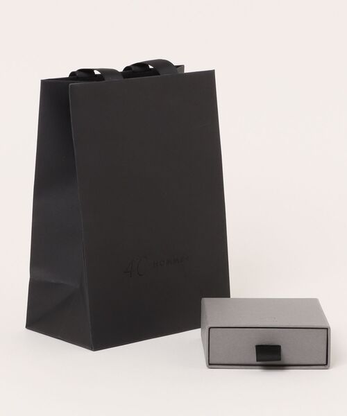 4℃ HOMME シルバー チェーンネックレス※箱付き 4℃ HOMME+ ネックレス シルバー チェーン メンズ レディース