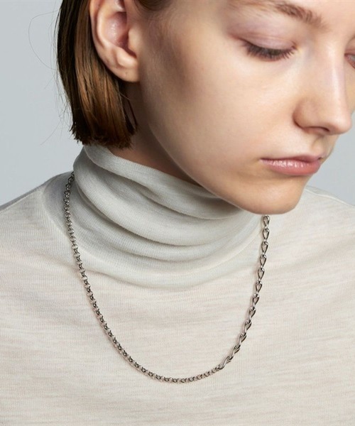 4℃ HOMME+（ヨンドシーオムプラス） ネックレス シルバー チェーン