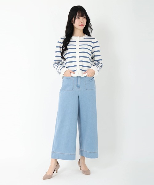 美品　ストロベリーフィールズ　ワイドパンツ STRAWBERRY-FIELDS（ストロベリーフィールズ）｜イージーワイド