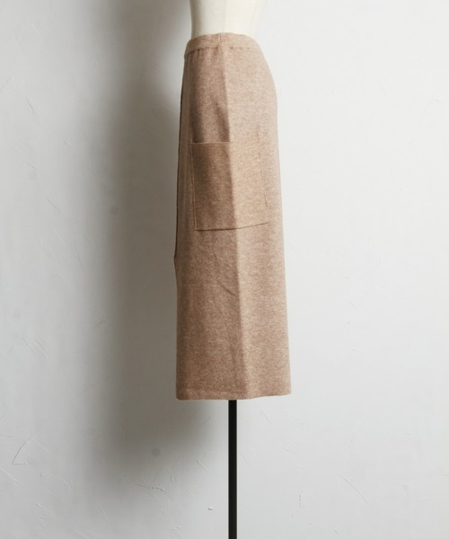 「&. NOSTALGIA」 ニットスカート FREE ブラック レディース_画像5