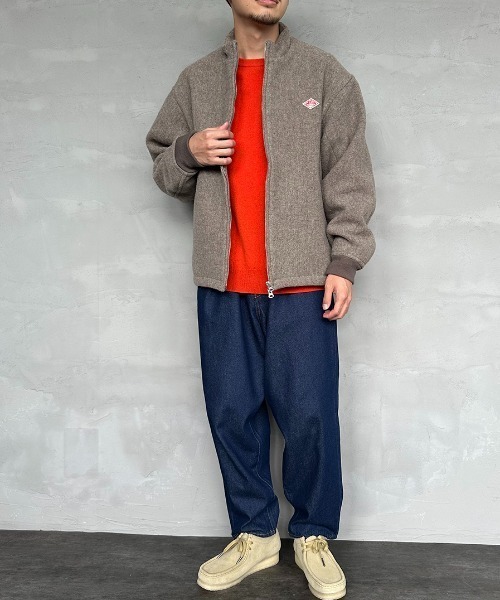 「DANTON」 ブルゾン 38 ベージュ レディース_画像3