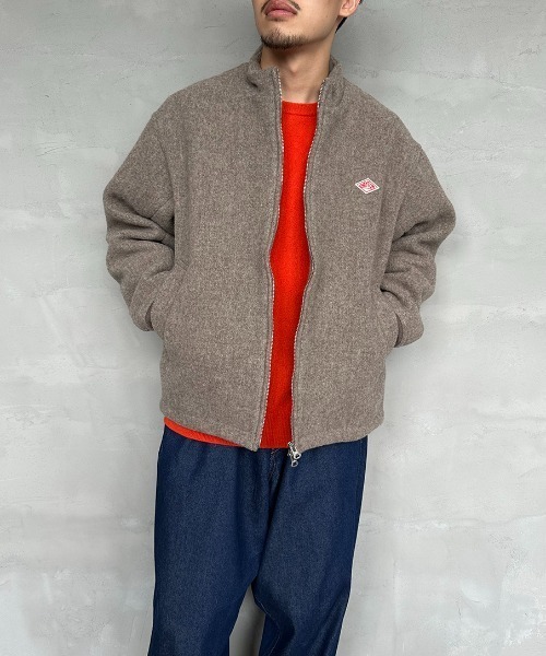 「DANTON」 ブルゾン 38 ベージュ レディース_画像6