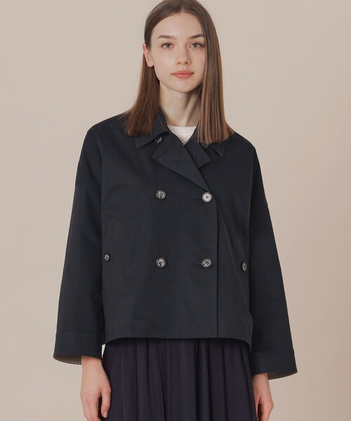 MACKINTOSH London ネイビー トレンチコート 42