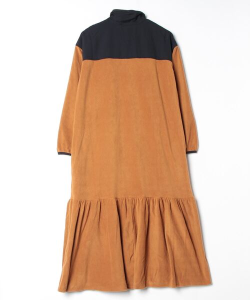 「NON TOKYO」 長袖ワンピース FREE マスタード レディース_画像2