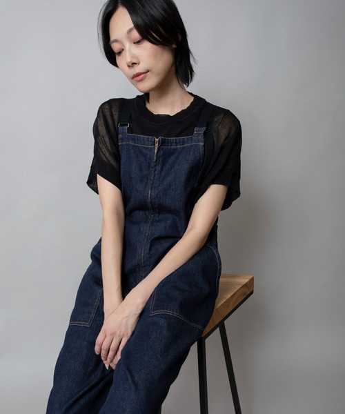 Munich（ミューニック） サロペット オーバーオール 8oz スラブデニム