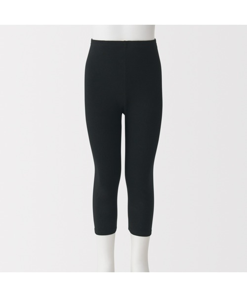 無印良品（MUJI） レギンス スパッツ キッズ ストレッチ天竺編み