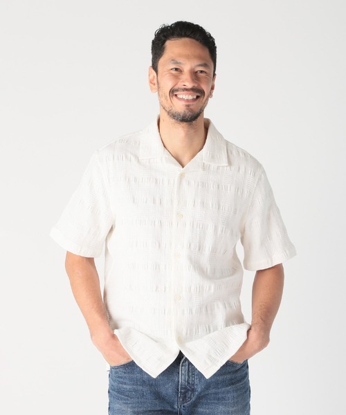 メンズビギ（MEN’S BIGI）/【Wax London/ワックスロンドン】ジャガードシャツ MEN'S BIGI（メンズビギ） tシャツ 「Wax London/ワックスロンドン