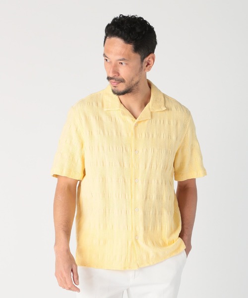 メンズビギ（MEN’S BIGI）/【Wax London/ワックスロンドン】ジャガードシャツ MEN'S BIGI（メンズビギ） tシャツ 「Wax London/ワックスロンドン