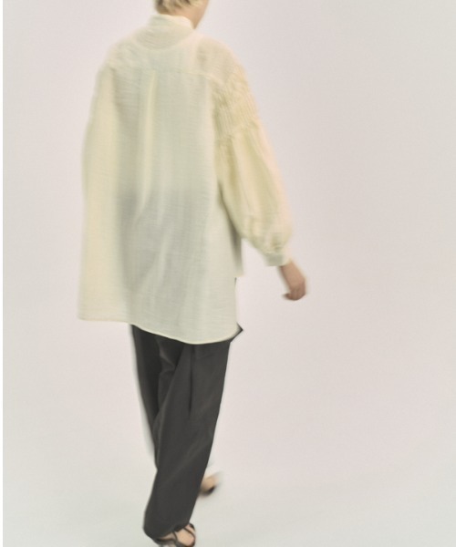 ブラウス シャツ Loche shirt  ロッシェシャツ レディース Muel Chic ブラウス シャツ Loche shirt ロッシェシャツ