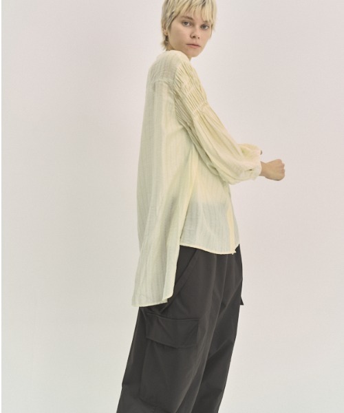 ブラウス シャツ Loche shirt  ロッシェシャツ レディース Muel Chic ブラウス シャツ Loche shirt ロッシェシャツ