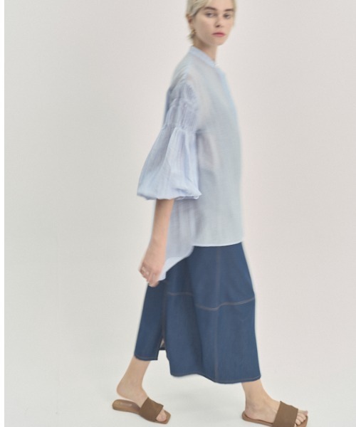 ブラウス シャツ Loche shirt  ロッシェシャツ レディース Muel Chic ブラウス シャツ Loche shirt ロッシェシャツ