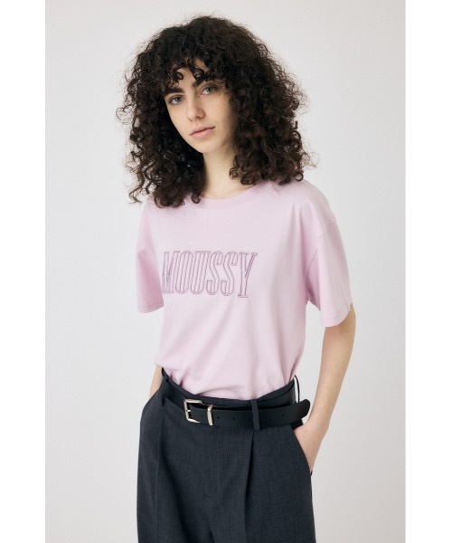 MOUSSY tシャツ 「ZOZO・一部店舗限定」MOUSSY EMBROIDERY T