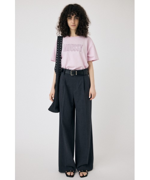 VIA MASINI 80 売れ筋商品|||ヴィア マシーニ Tシャツ トップス レディース Tops Black T-LYNNE Denim-effect top in stretch jersey｜ブラック
