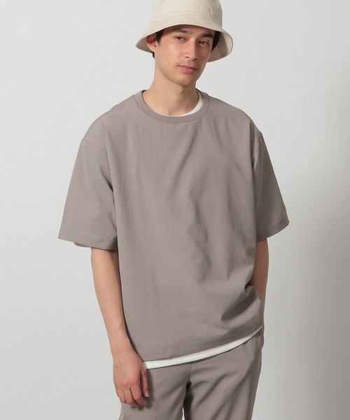 LAKOLE（ラコレ） tシャツ 「セットアップ可」DRYワッシャーワキポケ