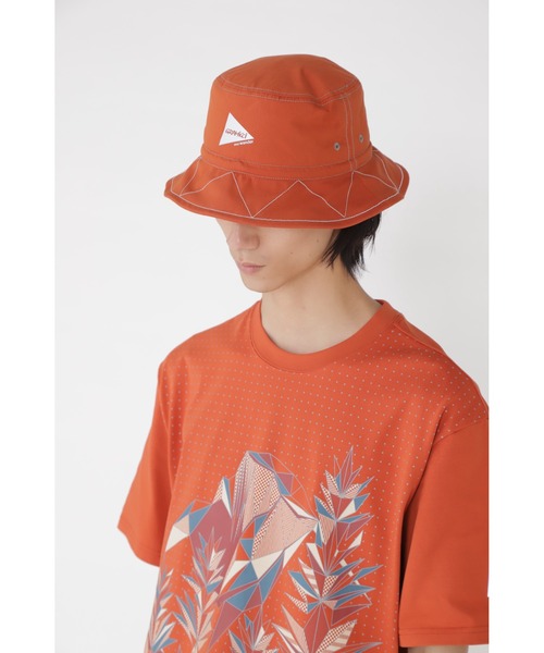 and wander 帽子 ハット ZIGZAG STITCH HAT｜ジグザグステッチ
