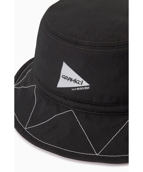 and wander 帽子 ハット ZIGZAG STITCH HAT｜ジグザグステッチ
