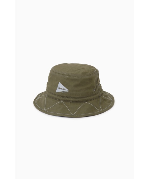 and wander 帽子 ハット ZIGZAG STITCH HAT｜ジグザグステッチ