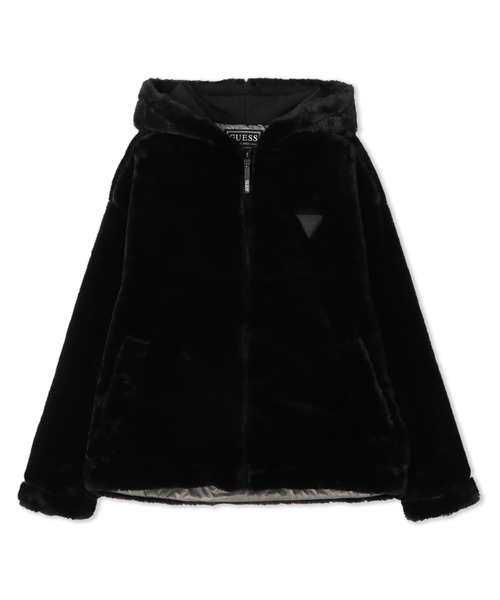 「Guess」 ジップアップブルゾン X-LARGE アイボリー メンズ_画像5