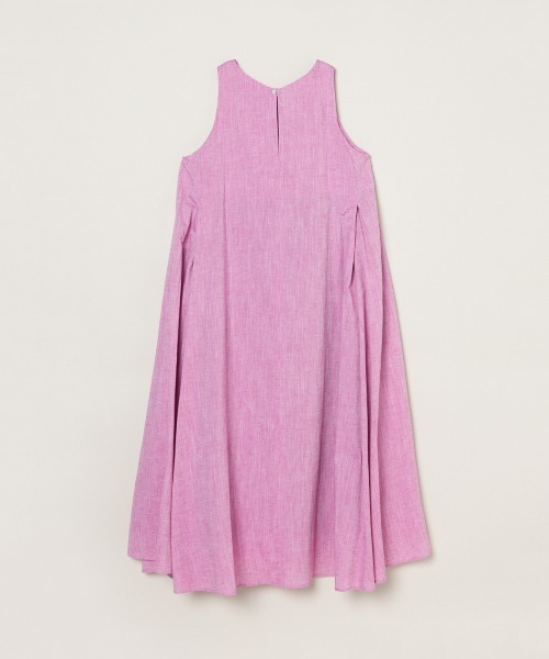 ワンピース☆スリードッツ☆ three dots ワンピース コットンリネン ドレス : ZOZOTOWN Yahoo