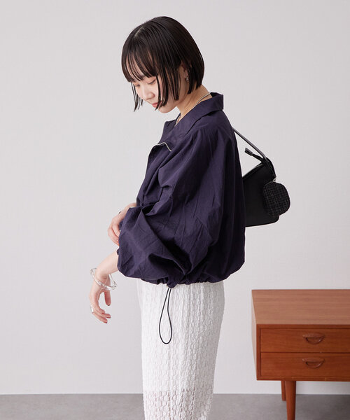 mystic（ミスティック） ブルゾン アウター シャイニーブルゾン 