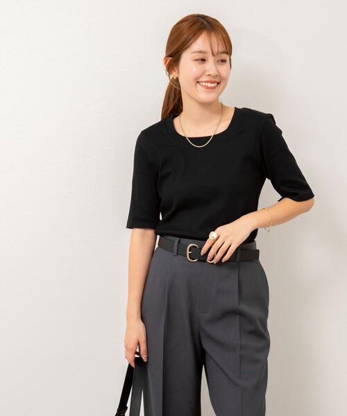 NOLLEY'S tシャツ 「WEB限定」コンパクトベアテレコスクエア5分