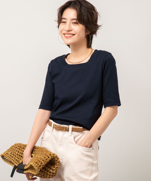 NOLLEY'S tシャツ 「WEB限定」コンパクトベアテレコスクエア5分