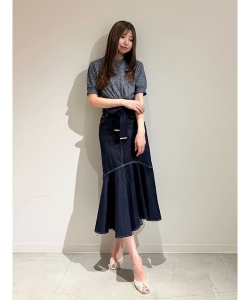 ❣️スナイデル　デニムスカート SNIDEL デニムスカート デニムマーメイドスカート : ZOZOTOWN