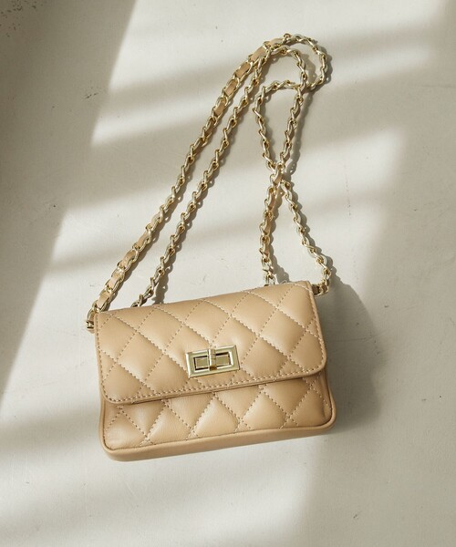 AULENTTI 「AULENTTI」 ショルダーバッグ ONE SIZE ベージュ