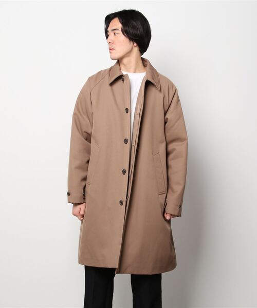 BEAMS（ビームス） ステンカラーコート X-LARGE ベージュ メンズ