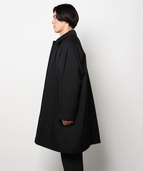 XL ステンカラー コート ビームス BEAMS 黒 ウールスタンドカラー BEAMS（ビームス） ステンカラーコート X-LARGE ベージュ メンズ