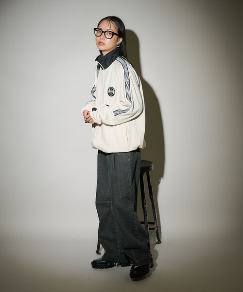 FREAK'S STORE 「FREAK'S STORE」 ジャージブルゾン「UMBRO
