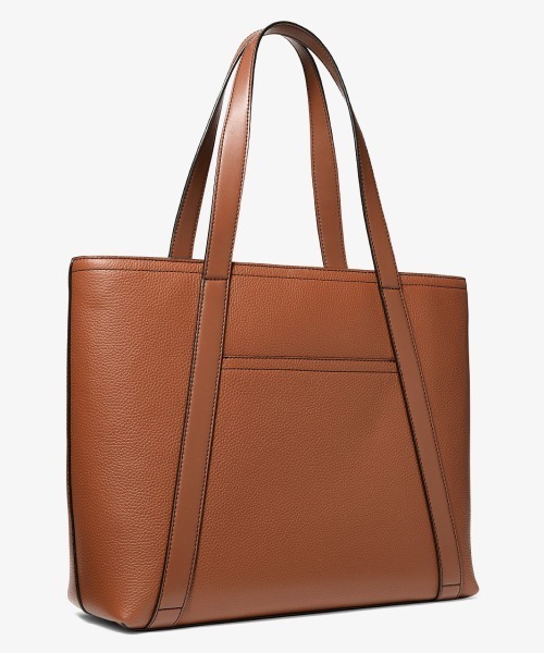 MICHAEL KORS トートバッグ ブラウン/オレンジ MICHAEL KORS トートバッグ COOPER レザー トート メンズ