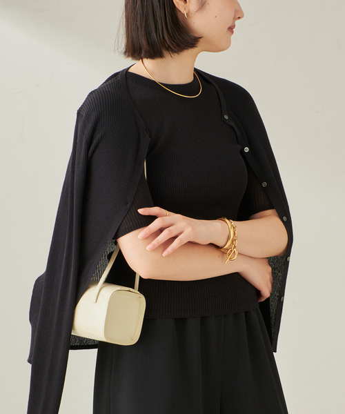 ニット セーター 「追加」whisper rib sheer プルオーバー レディース plage ニット セーター 「追加」whisper rib sheer プルオーバー