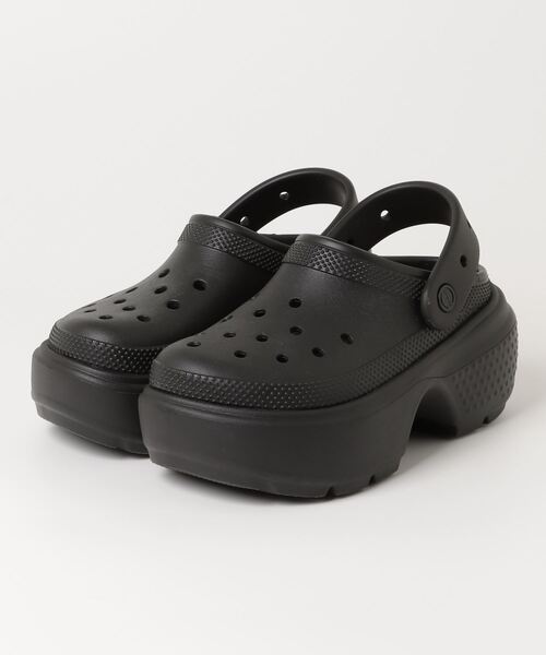 クロックス　厚底　サンダル　ミュール　stomp clog crocs サンダル crocs/クロックス STOMP CLOG レディース メンズ